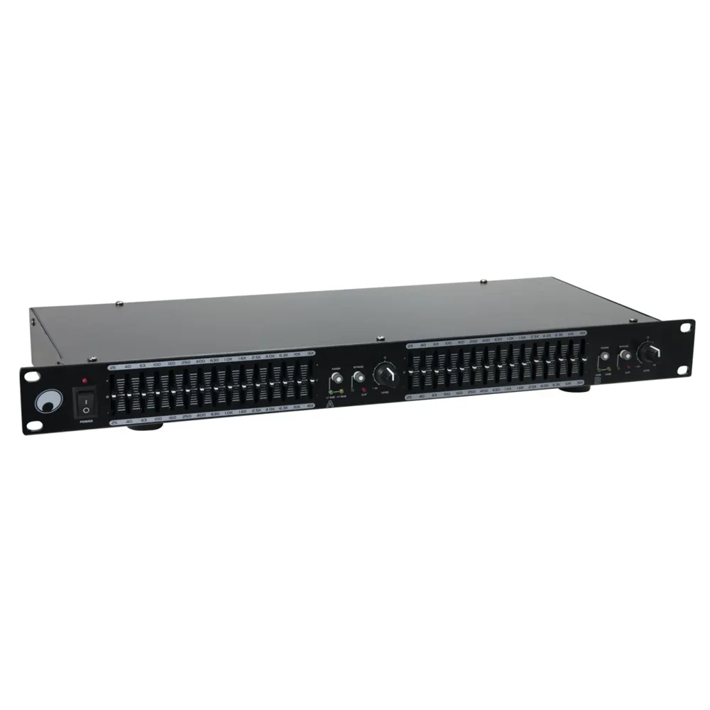 OMNITRONIC GEQ-2150 Equalizer 2x15-Band