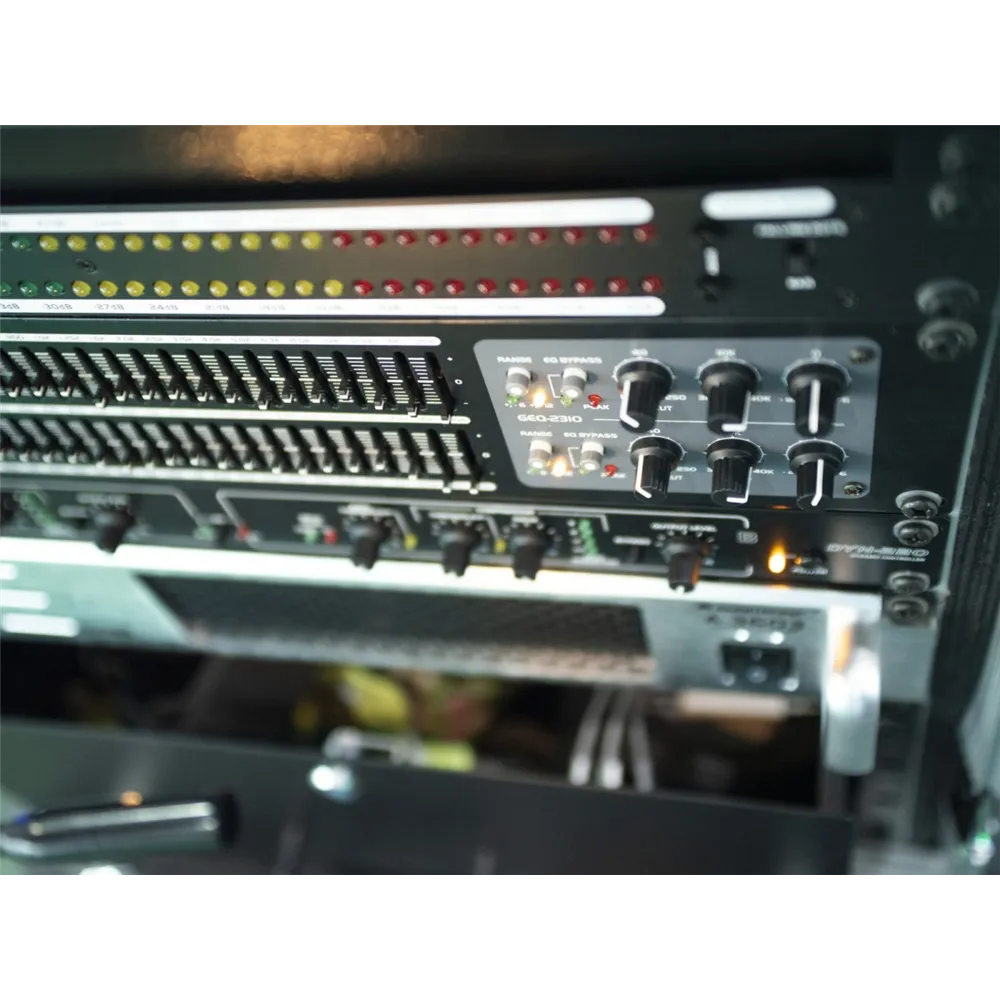 OMNITRONIC GEQ-2310 Equalizer 2x31-Band