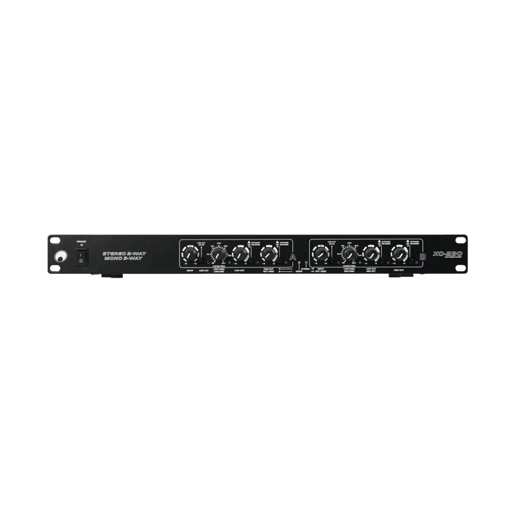 OMNITRONIC XO-230 Aktive Frequenzweiche