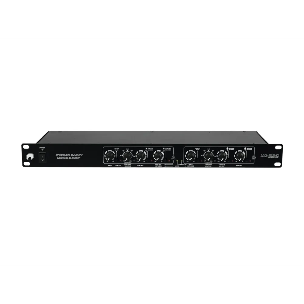 OMNITRONIC XO-230 Aktive Frequenzweiche
