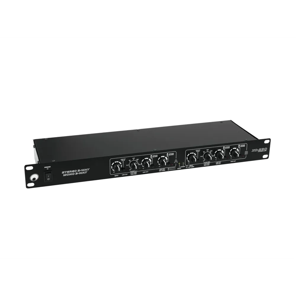 OMNITRONIC XO-230 Aktive Frequenzweiche