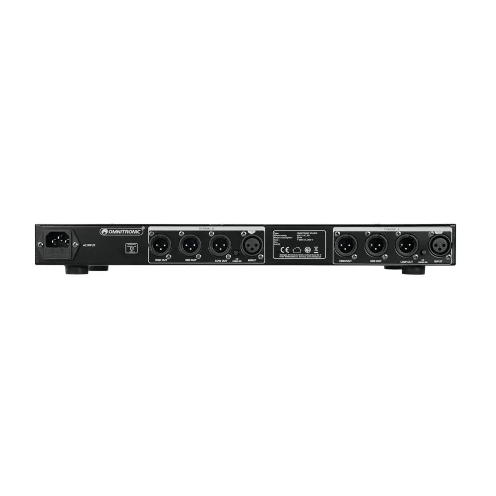 OMNITRONIC XO-300 Aktive Frequenzweiche