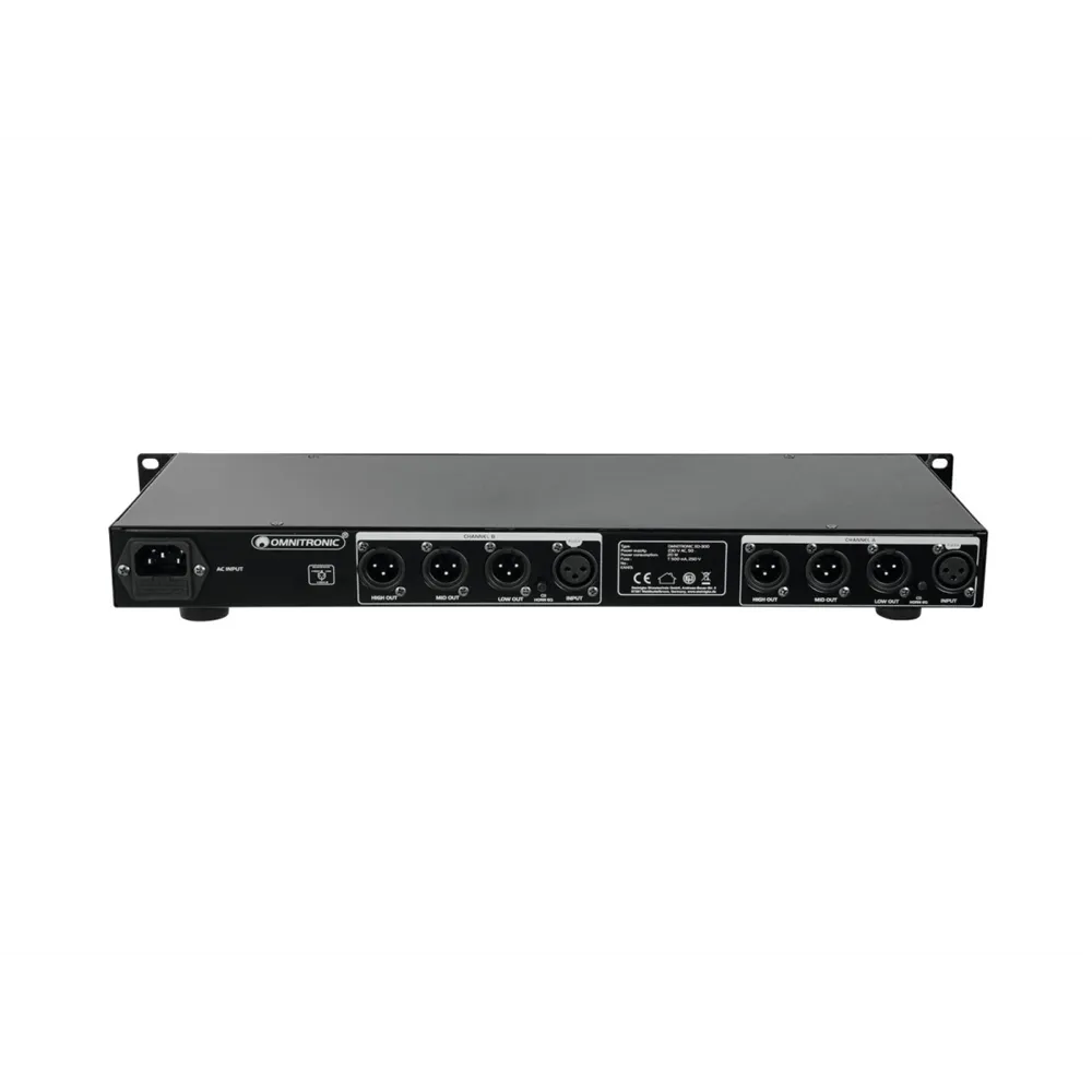 OMNITRONIC XO-300 Aktive Frequenzweiche