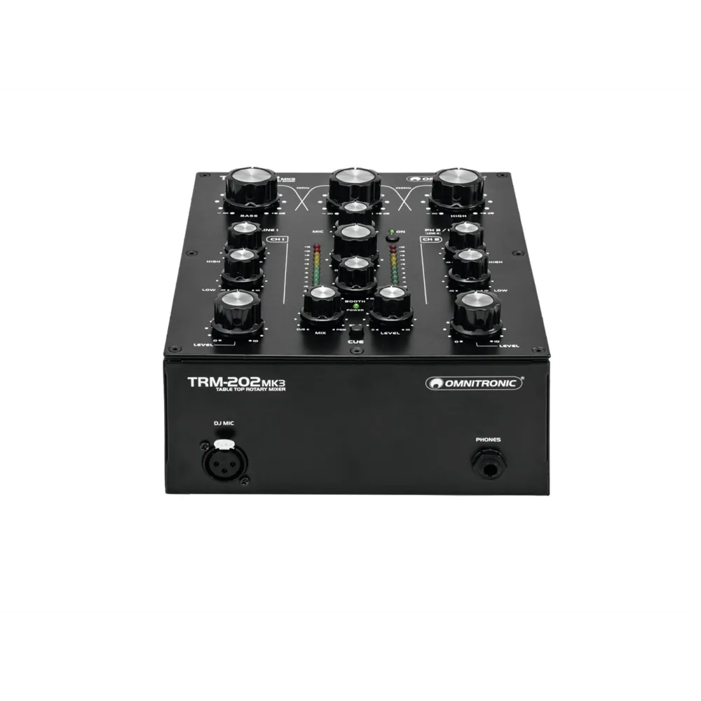 OMNITRONIC TRM-202MK3 2-Kanal Rotary-Mixer