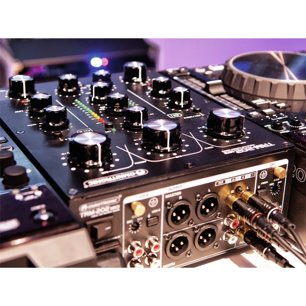 OMNITRONIC TRM-202MK3 2-Kanal Rotary-Mixer