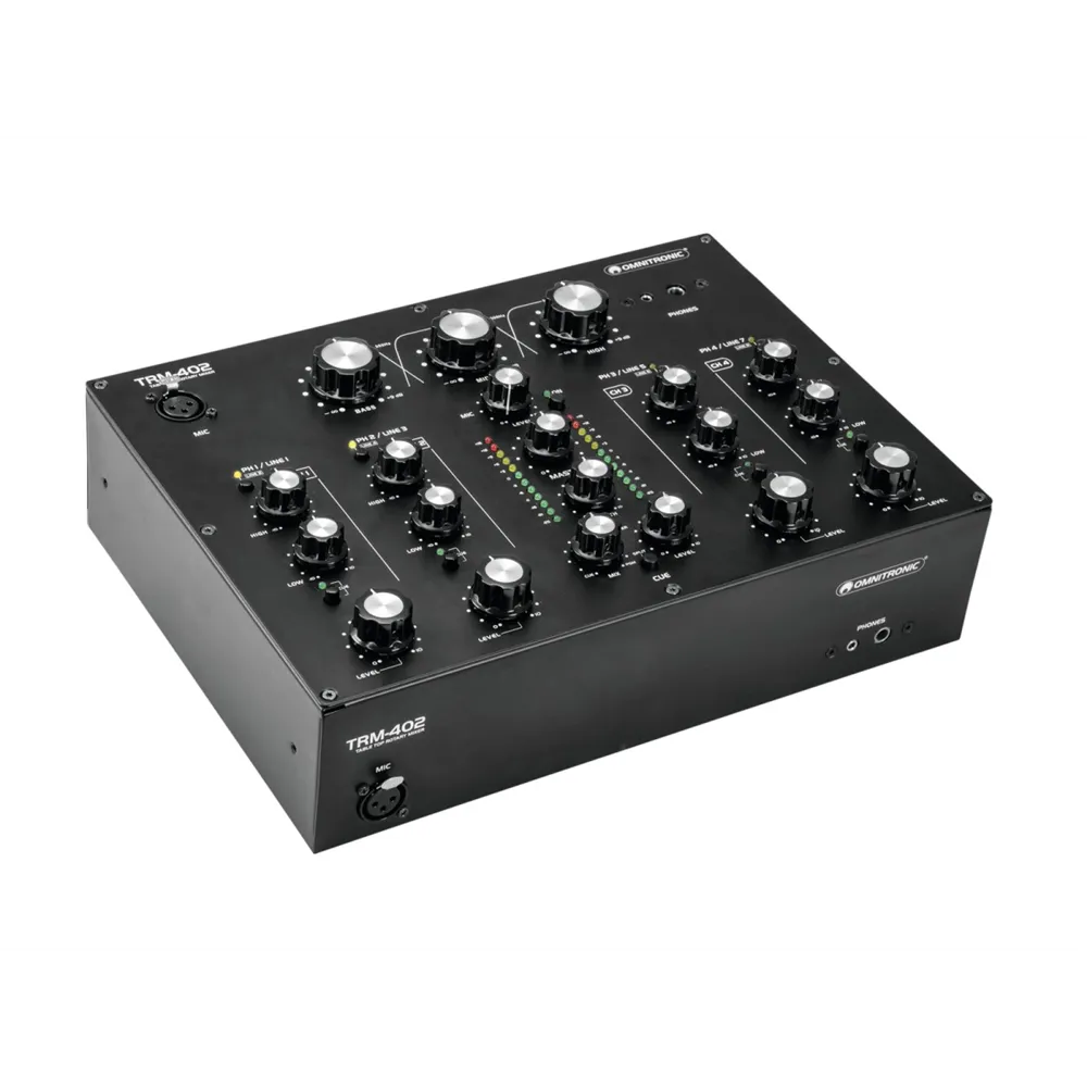 OMNITRONIC TRM-402 4-Kanal Rotary-Mixer