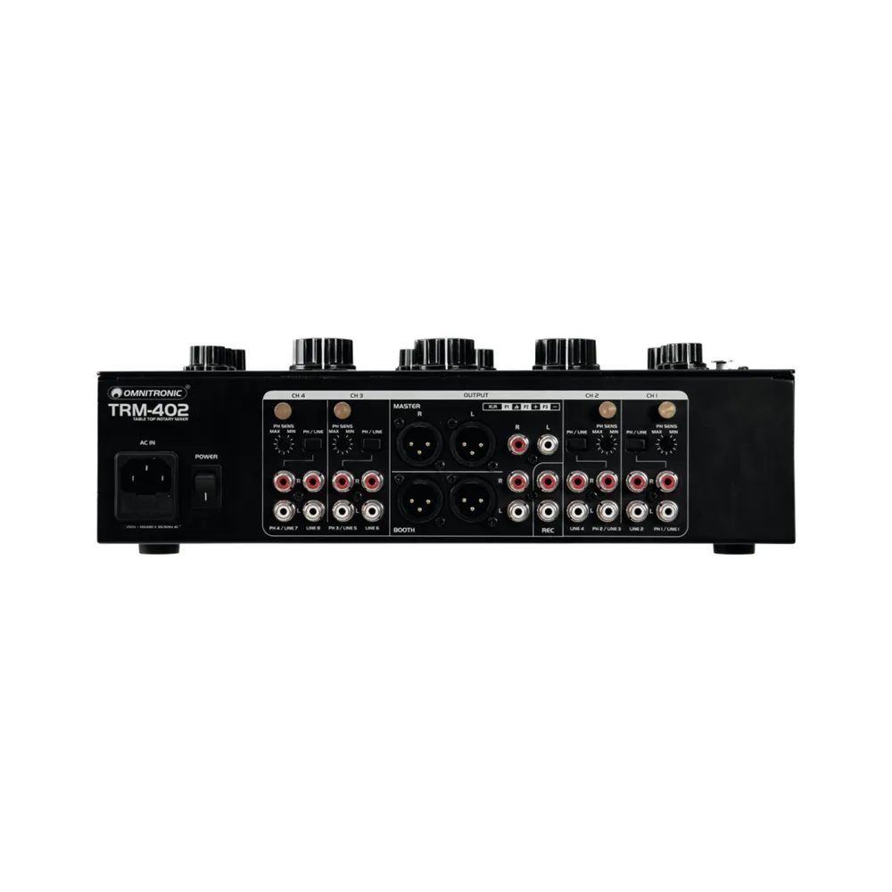 OMNITRONIC TRM-402 4-Kanal Rotary-Mixer