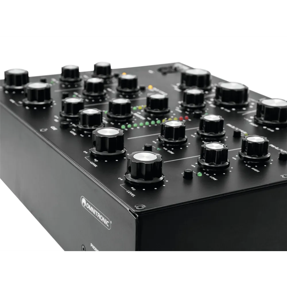 OMNITRONIC TRM-402 4-Kanal Rotary-Mixer