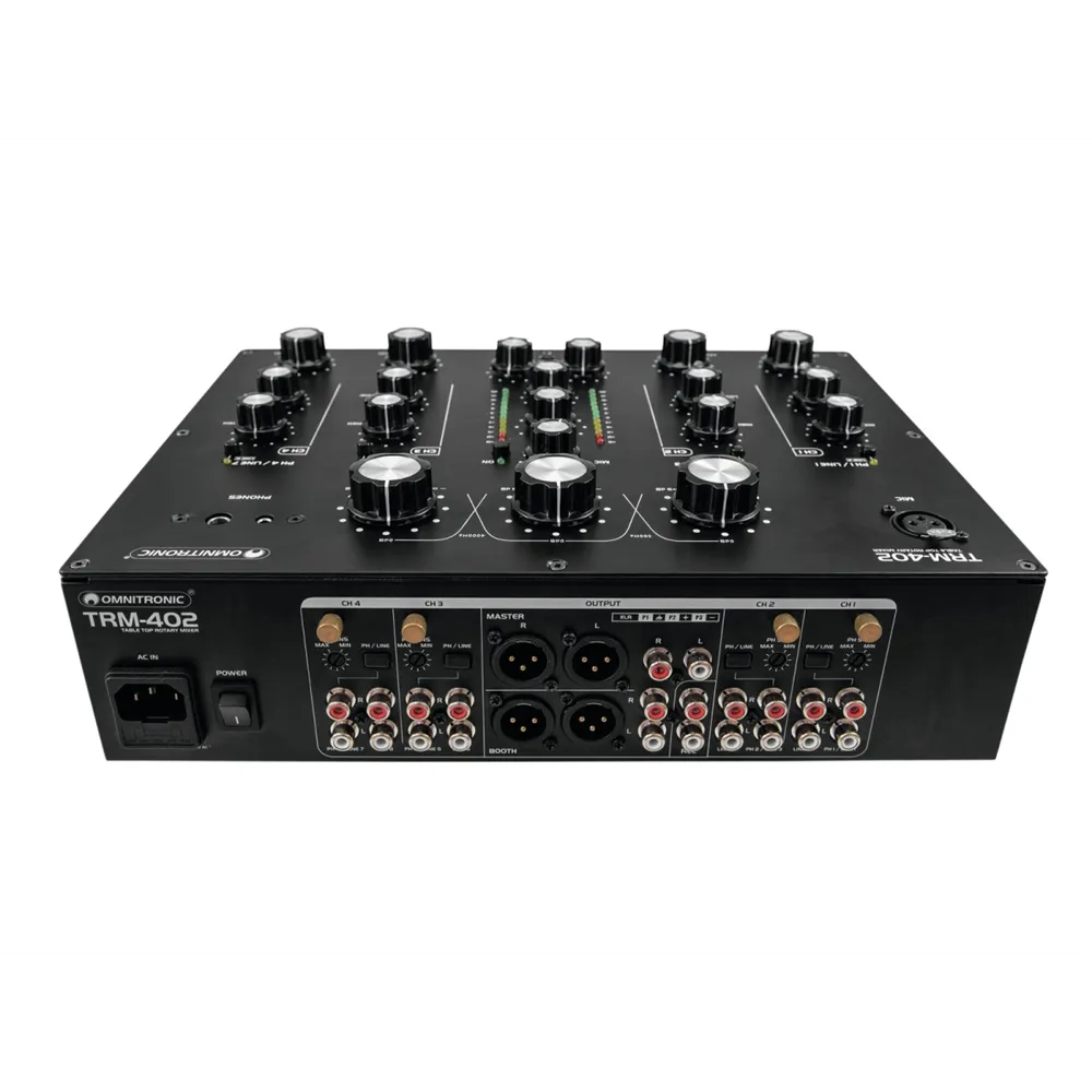OMNITRONIC TRM-402 4-Kanal Rotary-Mixer