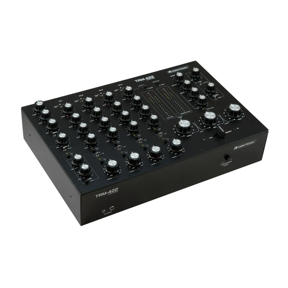 OMNITRONIC TRM-422 4-Kanal Rotary-Mixer