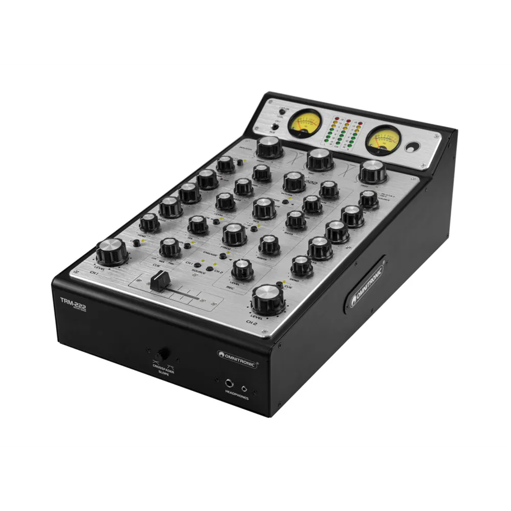 OMNITRONIC TRM-222 2-Kanal Rotary-Mixer