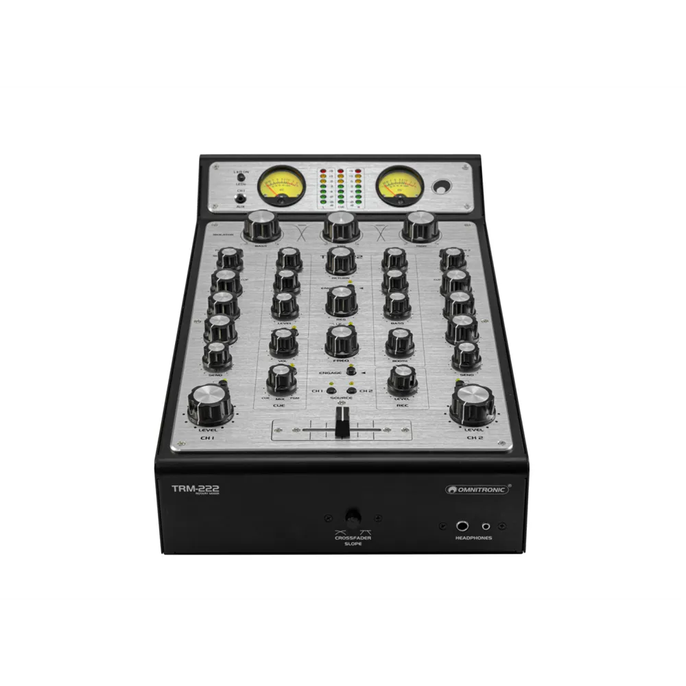 OMNITRONIC TRM-222 2-Kanal Rotary-Mixer