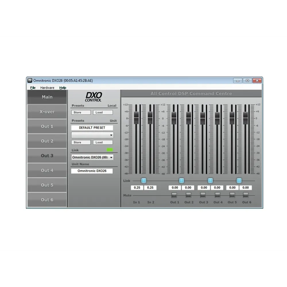 OMNITRONIC DXO-26E Digitaler Controller