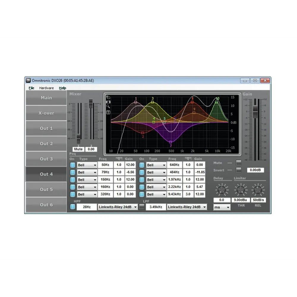 OMNITRONIC DXO-26E Digitaler Controller