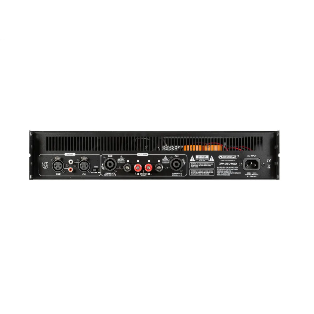 OMNITRONIC XPA-350 MK2 Endstufe