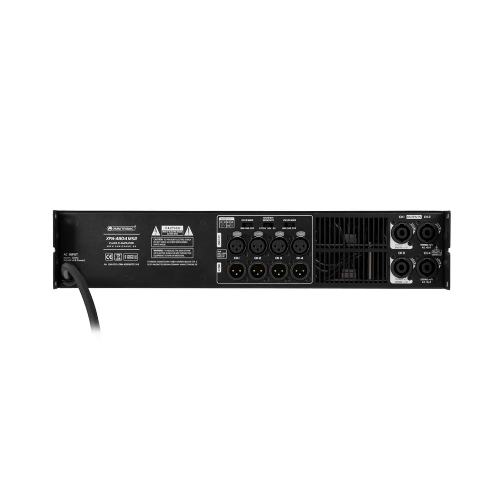 OMNITRONIC XPA-4804 MK2 Endstufe