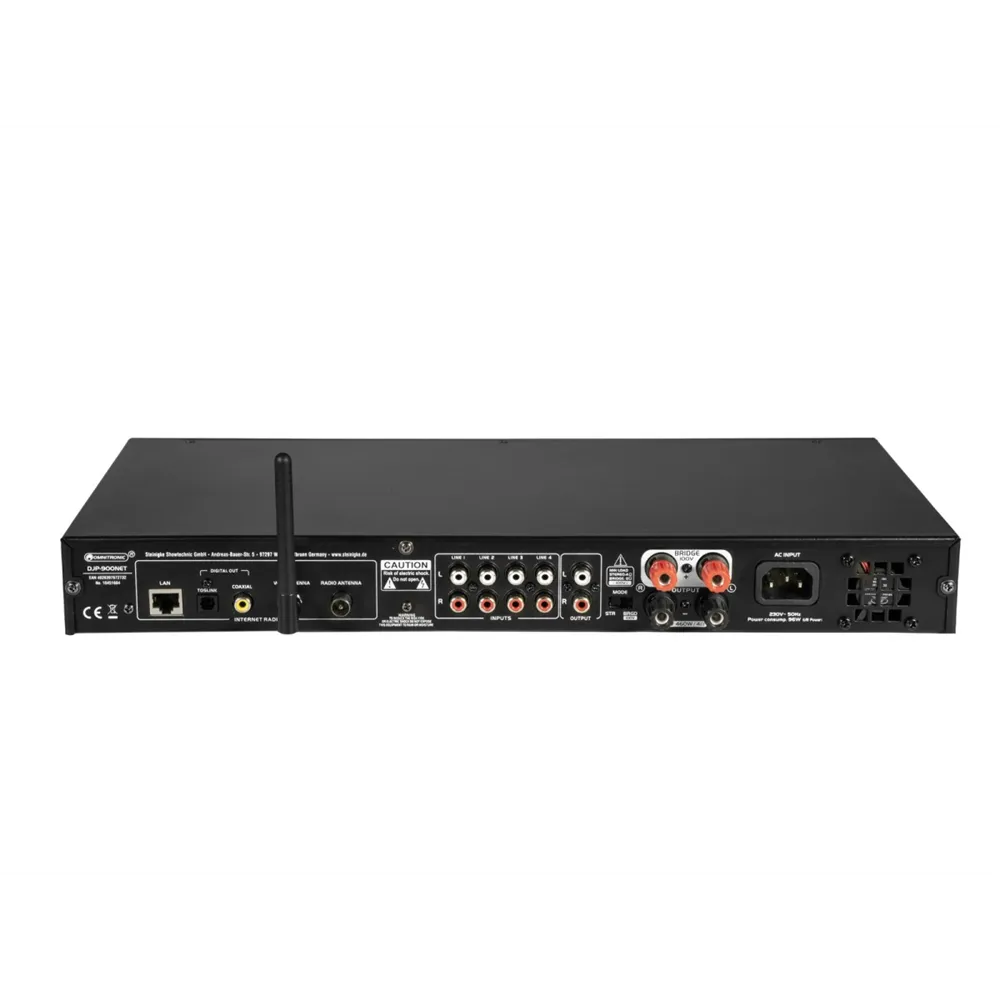 OMNITRONIC DJP-900NET Class-D Verstärker mit Internetradio