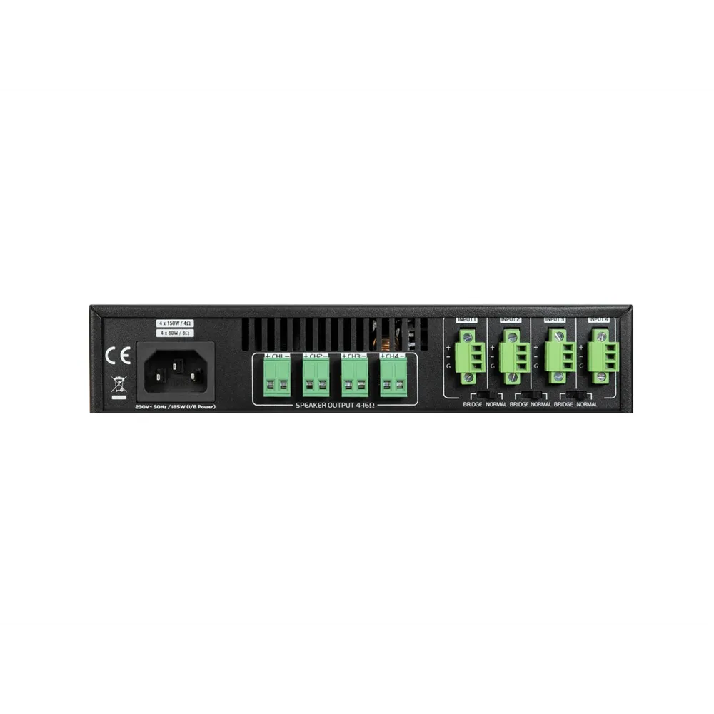 OMNITRONIC DJP-604 4-Kanal Class-D Endstufe