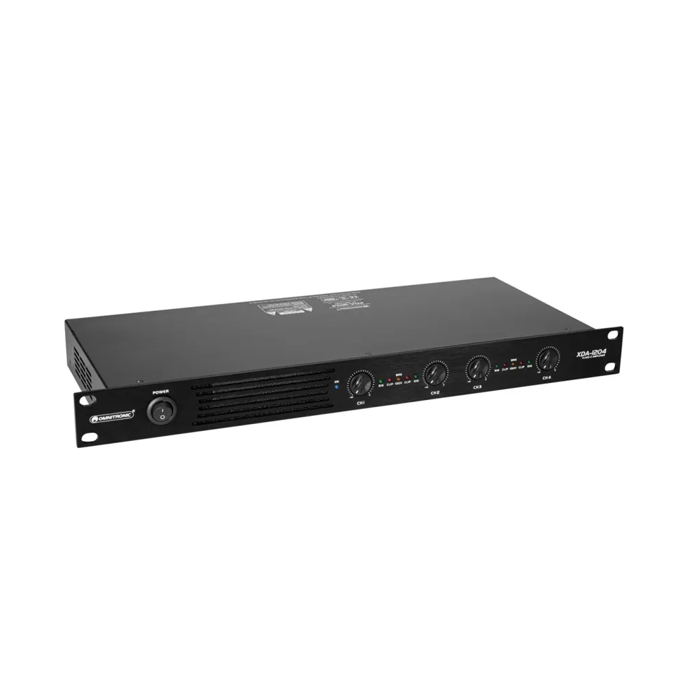 OMNITRONIC XDA-1204 4-Kanal Class-D-Verstärker