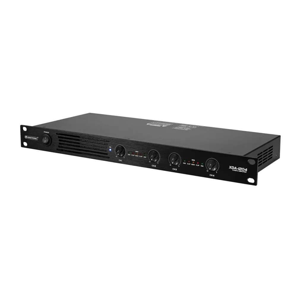 OMNITRONIC XDA-1204 4-Kanal Class-D-Verstärker