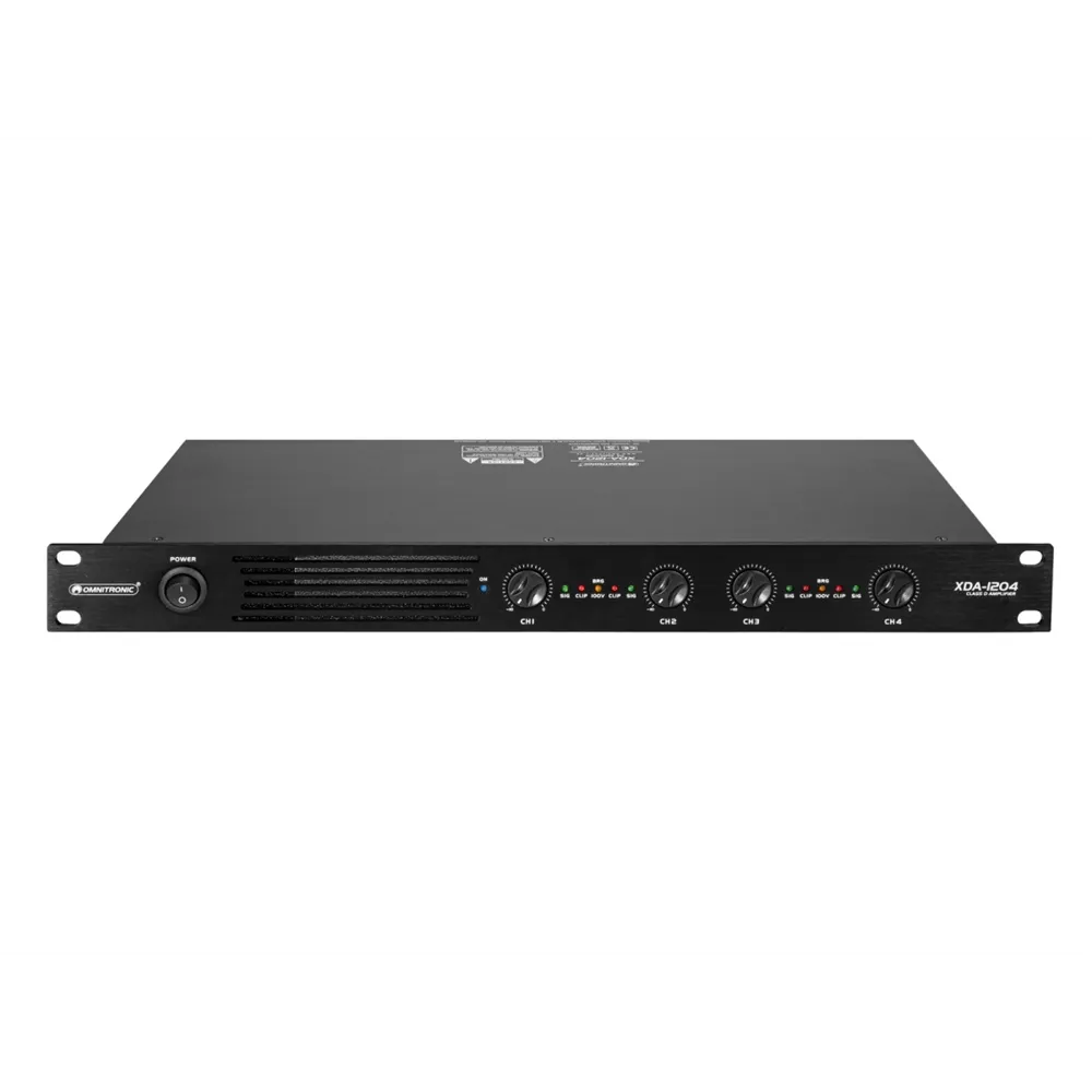 OMNITRONIC XDA-1204 4-Kanal Class-D-Verstärker