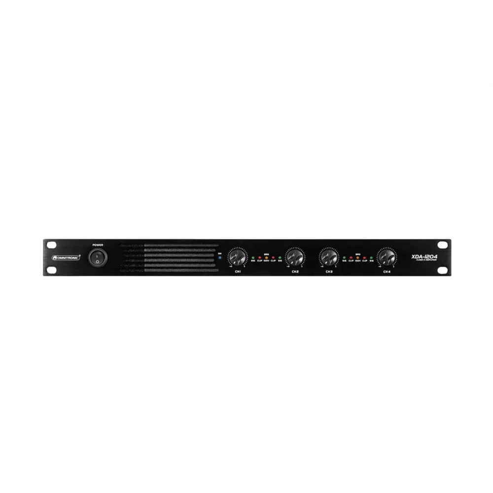 OMNITRONIC XDA-1204 4-Kanal Class-D-Verstärker