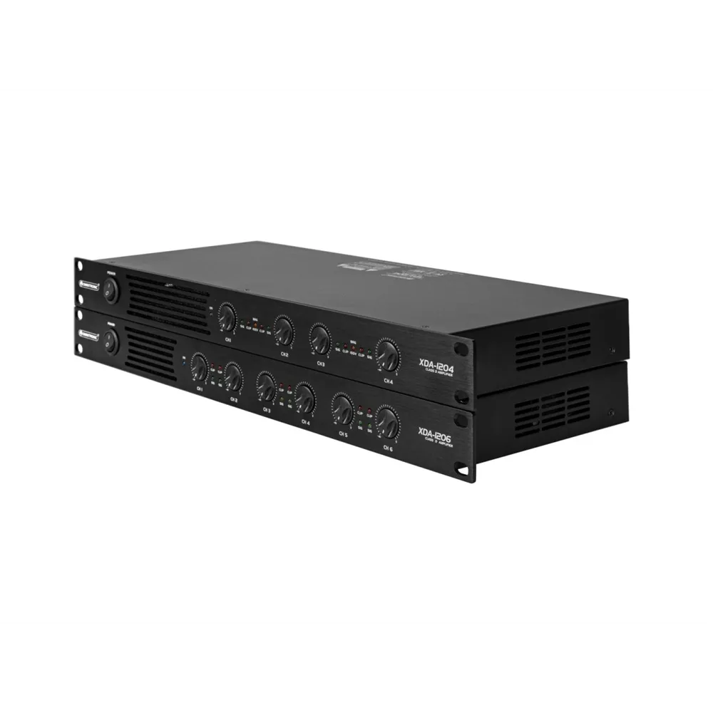 OMNITRONIC XDA-1204 4-Kanal Class-D-Verstärker