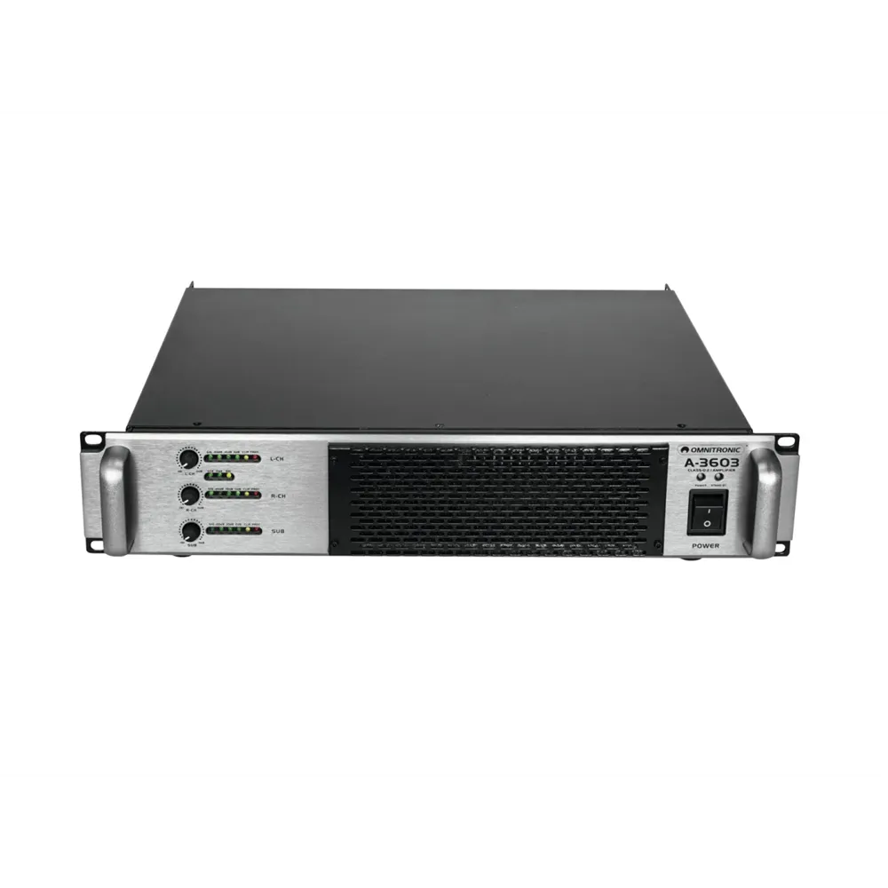 OMNITRONIC A-3603 Class-D 2.1 Endstufe