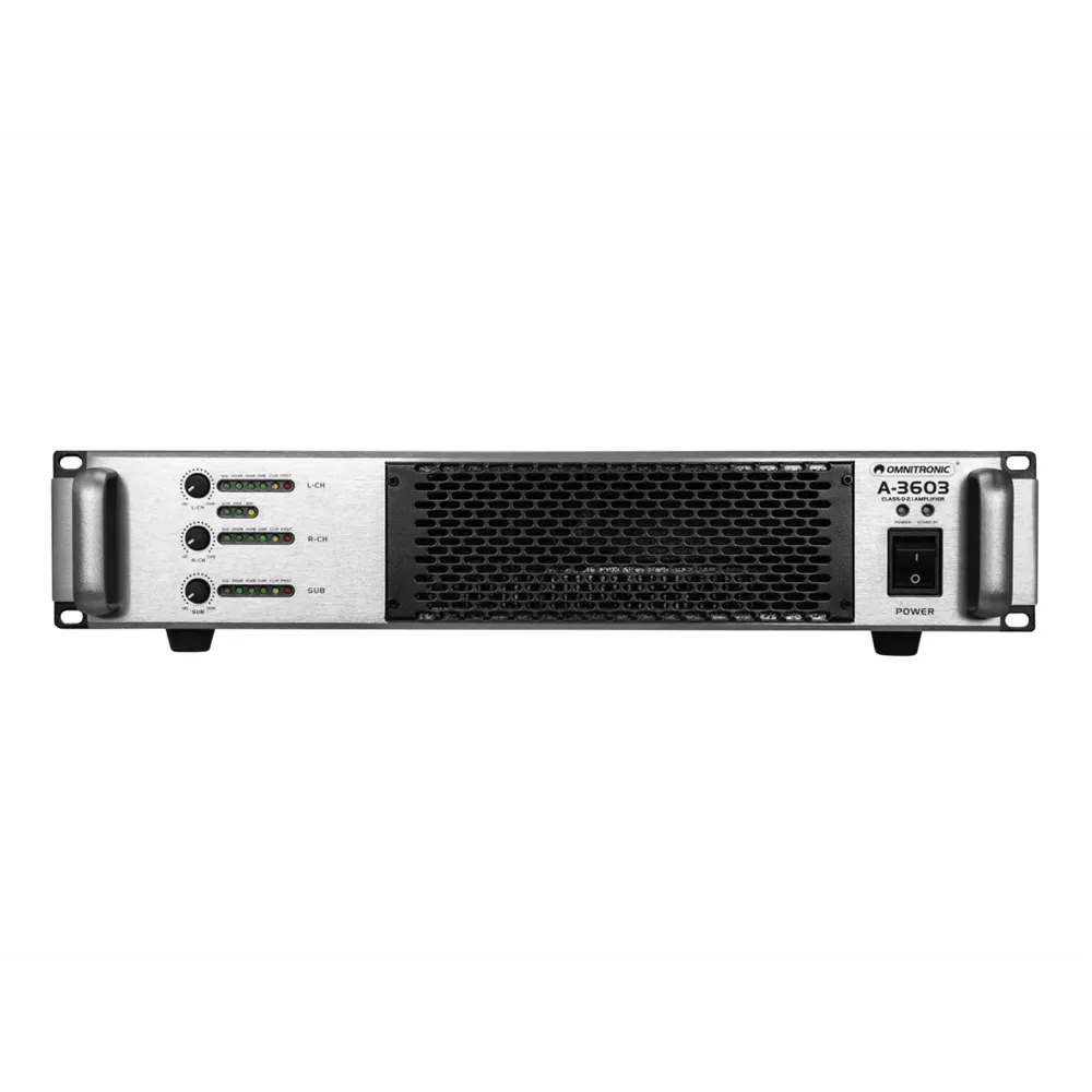 OMNITRONIC A-3603 Class-D 2.1 Endstufe