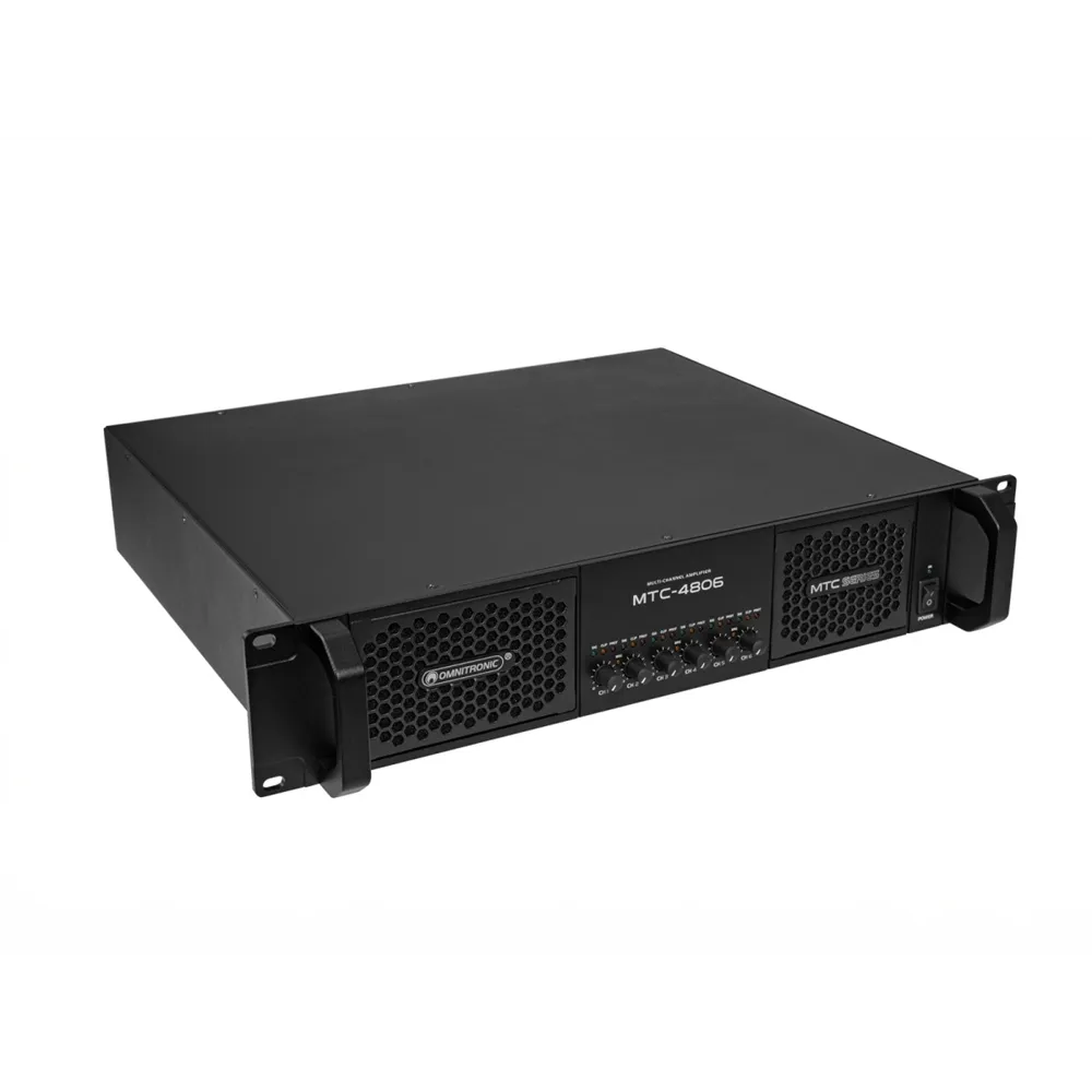 OMNITRONIC MTC-4806 6-Kanal Endstufe