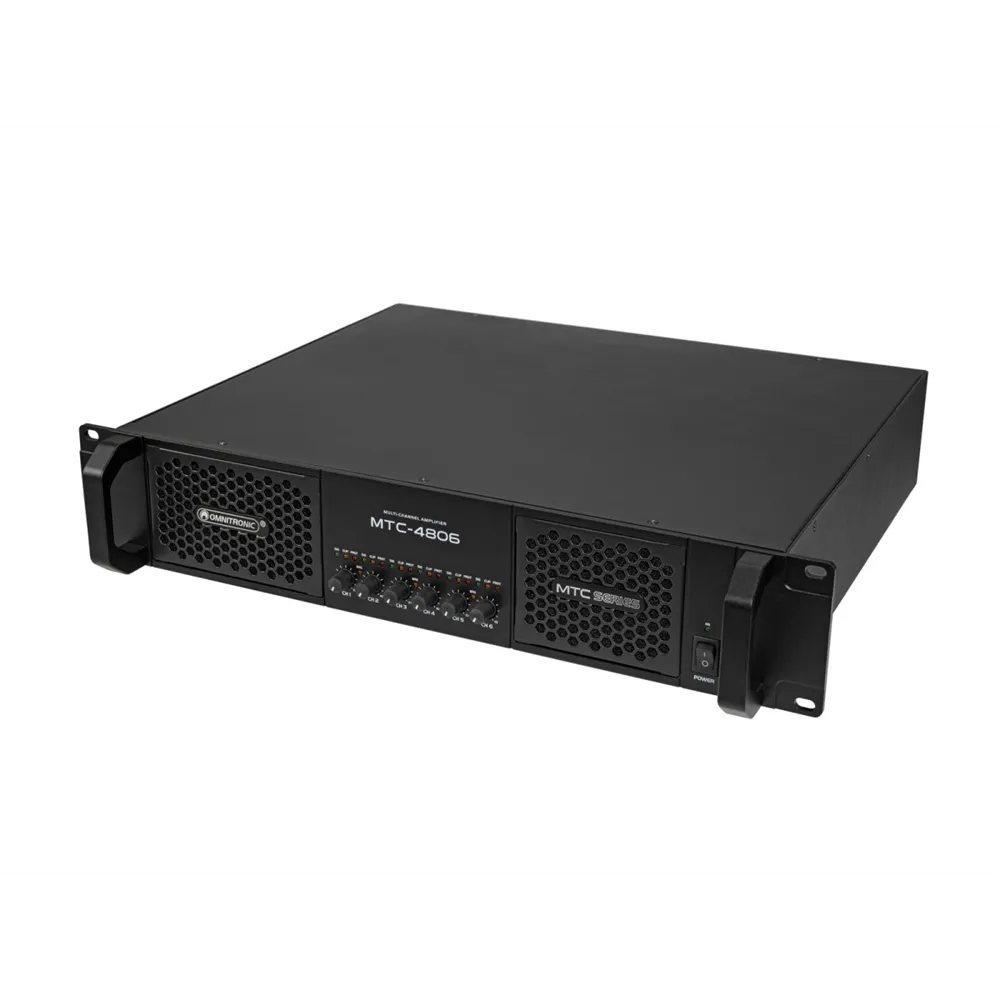 OMNITRONIC MTC-4806 6-Kanal Endstufe
