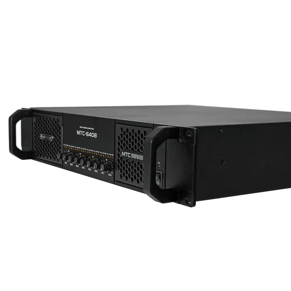 OMNITRONIC MTC-6408 8-Kanal Endstufe