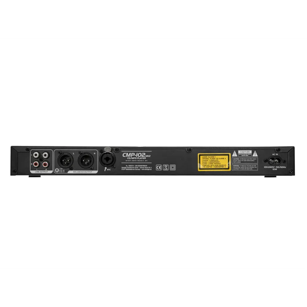 OMNITRONIC CMP-102 MK2 CD-/MP3-Player