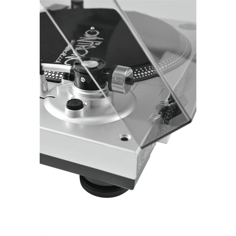 OMNITRONIC BD-1380 USB-Plattenspieler sil