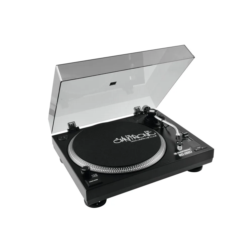 OMNITRONIC BD-1320 Plattenspieler sw