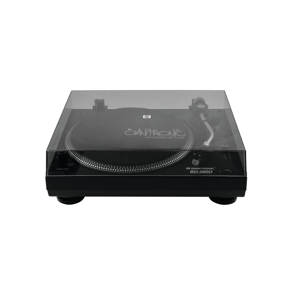 OMNITRONIC BD-1320 Plattenspieler sw
