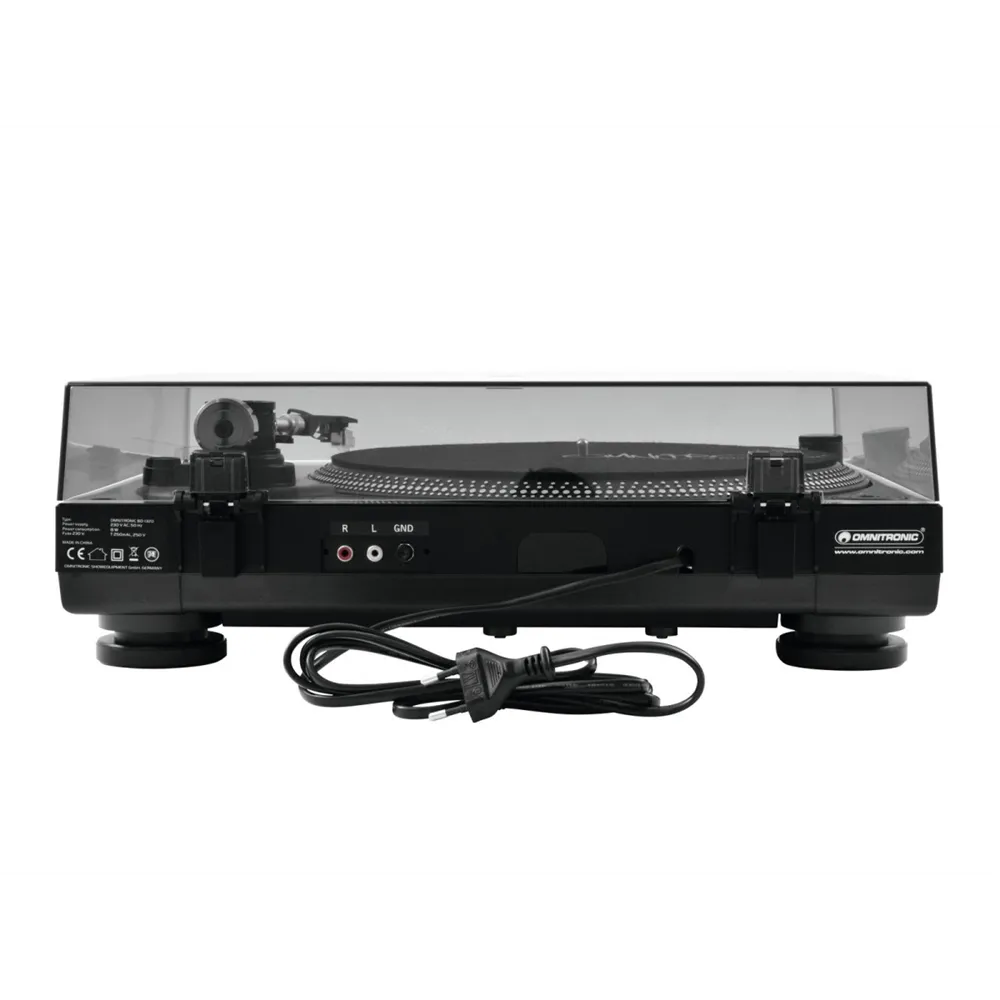 OMNITRONIC BD-1320 Plattenspieler sw