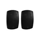 OMNITRONIC OD-8 Wandlautsprecher 8Ohm schwarz 2x
