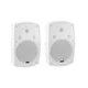 OMNITRONIC OD-8 Wandlautsprecher 8Ohm weiß 2x