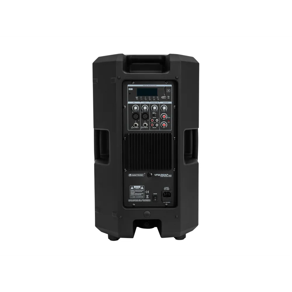 OMNITRONIC VFM-212AP MK2 2-Wege Lautsprecher aktiv TWS