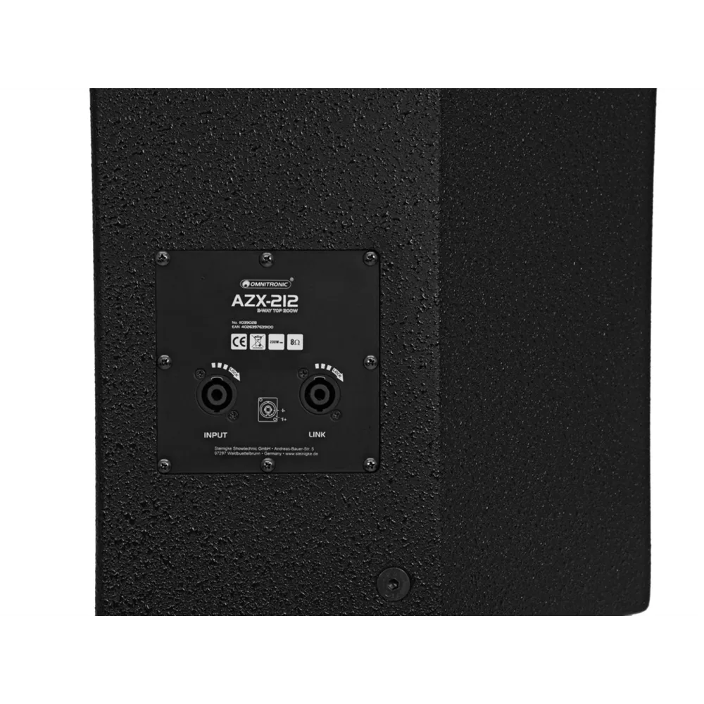 OMNITRONIC AZX-212 2-Wege Top 200W