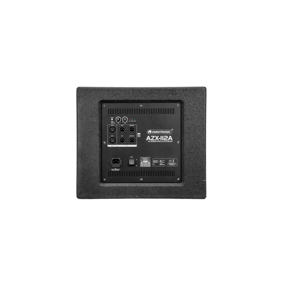 OMNITRONIC AZX-112A PA-Subwoofer aktiv 300W