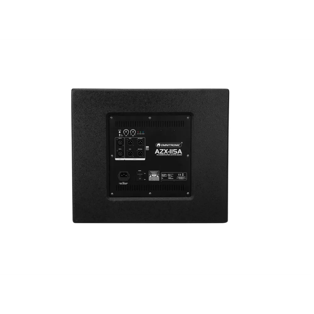 OMNITRONIC AZX-115A PA-Subwoofer aktiv 400W