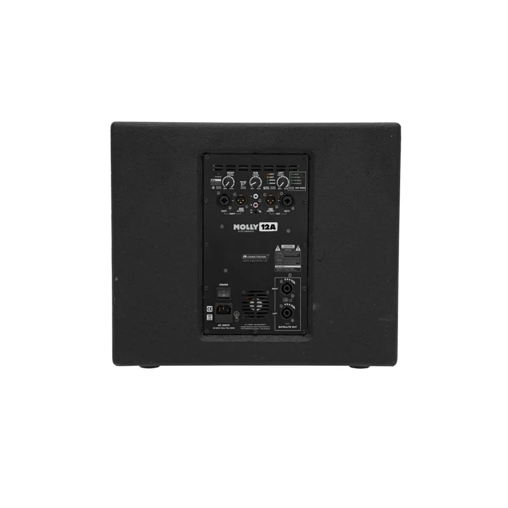 OMNITRONIC MOLLY-12A Subwoofer aktiv schwarz