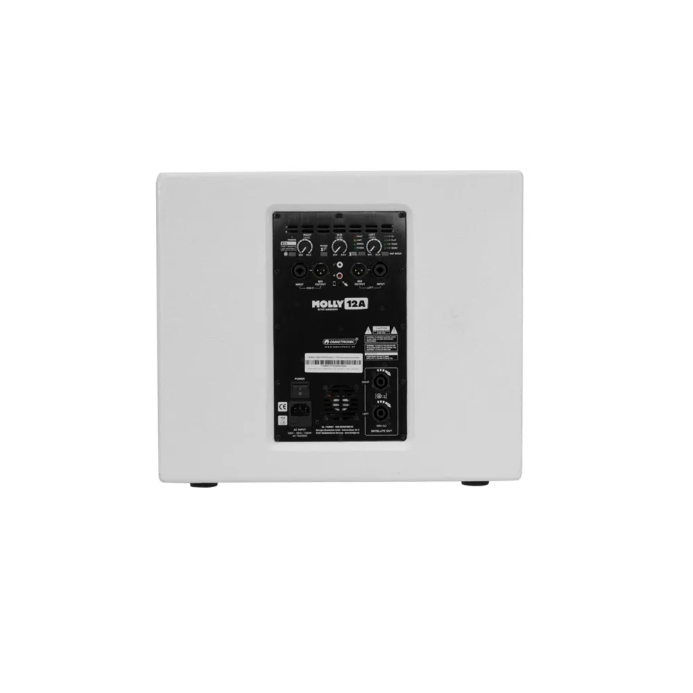 OMNITRONIC MOLLY-12A Subwoofer aktiv weiß
