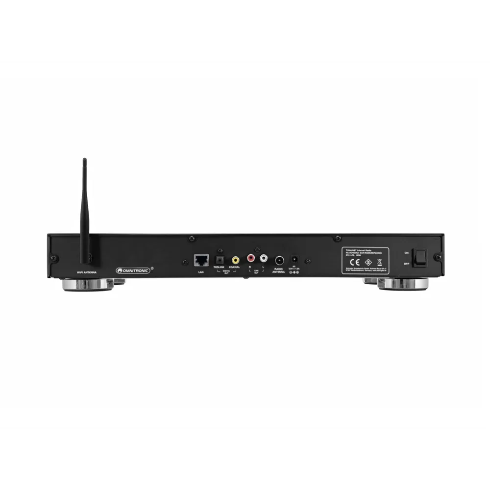 OMNITRONIC TUNA-NET 19 Zoll  Internetradio mit DAB+ und Bluetooth