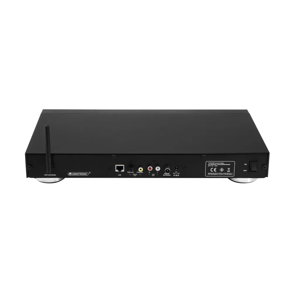 OMNITRONIC TUNA-NET 19 Zoll  Internetradio mit DAB+ und Bluetooth