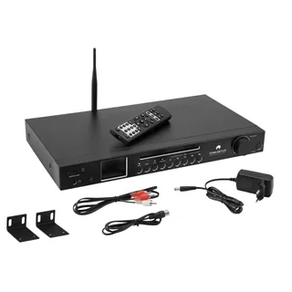OMNITRONIC TUNA-NET-CD 19 Zoll  Internetradio mit DAB+, Bluetooth und CD-Player