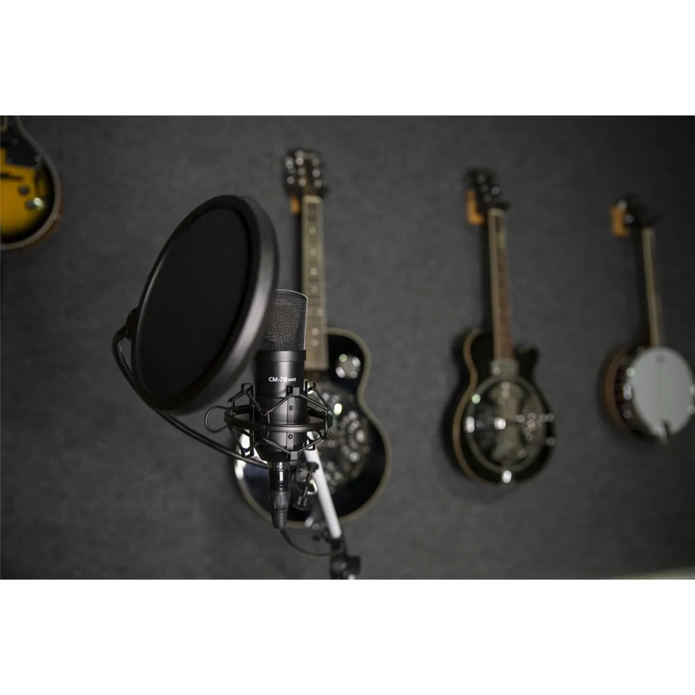 OMNITRONIC MIC CM-78MK2 Großmembran-Kondensatormikrofon