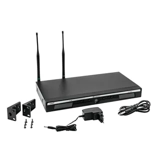 RELACART UR-222D 2-Kanal UHF-Empfänger 823-832 + 863-865 MHz